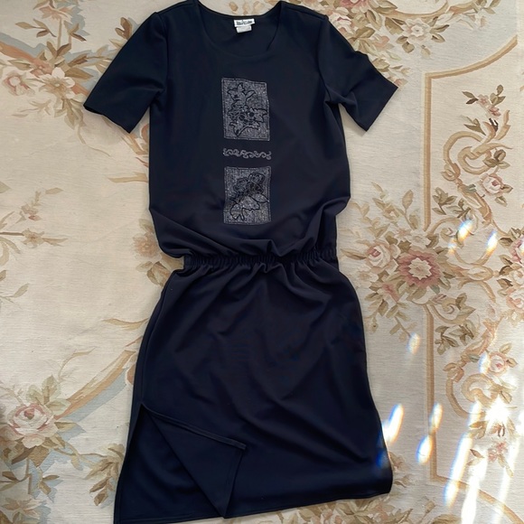 Nina Piccalino Dresses & Skirts - Size 14, Deep navy blue, drop waisted dress
